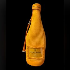 Veuve Clicquot Yellow Bottle Cover coozie cooler